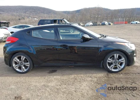 2012 Hyundai Veloster Base W/Gray z USA, uszkodzony, nr VIN KMHTC6AD3CU054734